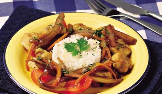 Tollo saltado a la minuta