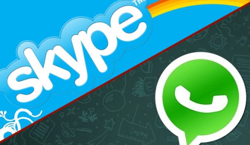 Skype vs Whatsapp: ¿Cuál es mejor?