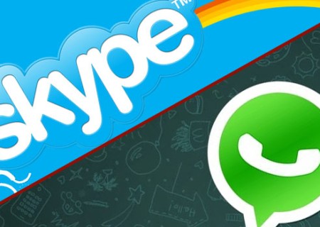 Skype vs Whatsapp: ¿Cuál es mejor?