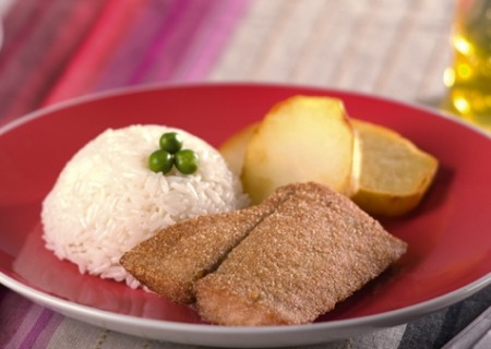 Milanesa de pescado