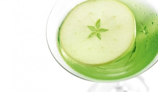Green apple martini