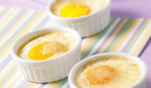 Huevos en cocotte para el desayuno