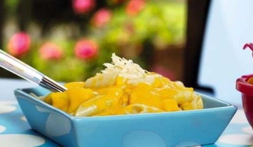 Canutos en salsa de zapallo