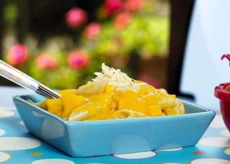 Canutos en salsa de zapallo