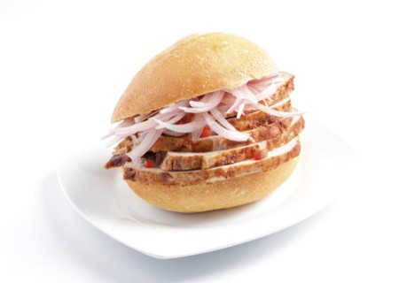 Sánguche de lechón al estilo del Peruanito