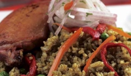 Arroz con pato