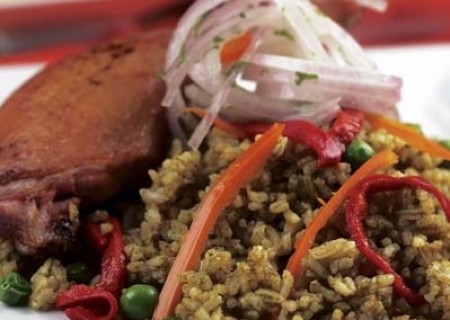 Arroz con pato