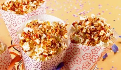 Pop corn dulce con maní