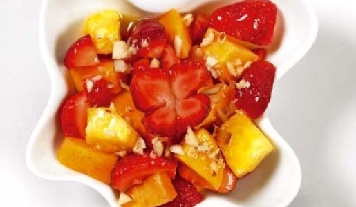 Copa de frutas especial