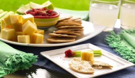 Hummus de beterraga y zanahoria