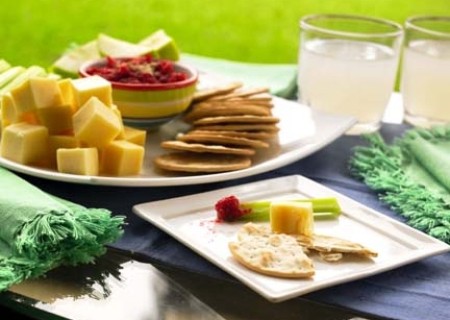 Hummus de beterraga y zanahoria