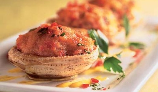 Corazones gratinados