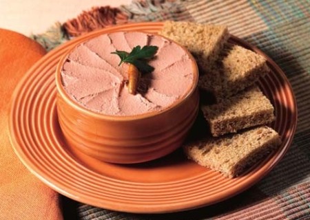 Paté de hígado de pollo