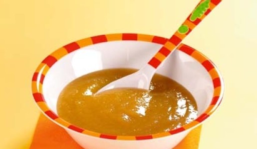 Mazamorra de manzana y canela