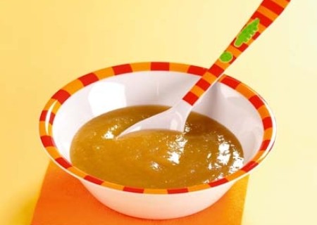 Mazamorra de manzana y canela