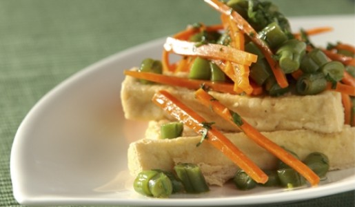 Palitos crocantes de tofu