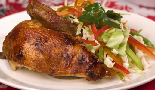 Pollo al horno rostizado