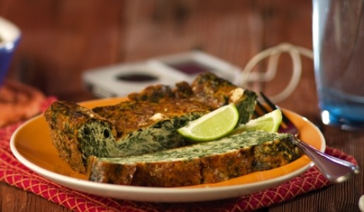 Pastel de espinaca