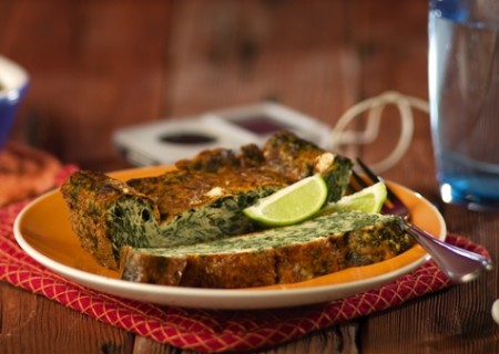 Pastel de espinaca