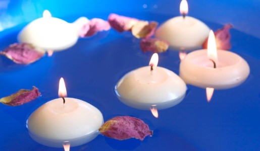 Cómo hacer velas flotantes