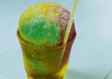 Raspadilla de chicha y frutas