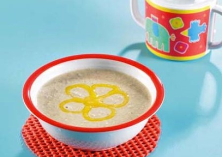 Muesli con granadilla y chirimoya