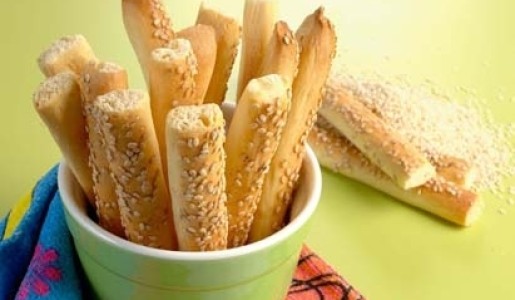 Palitos de queso y ajonjolí