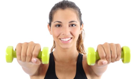 Deporte: Ejercicios con pesas en casa