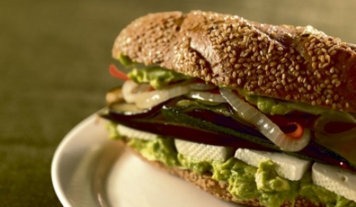 Sándwich de la huerta