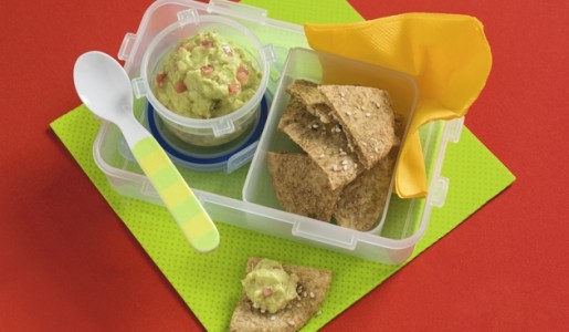 Tostaditas con guacamole