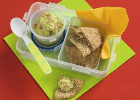 Tostaditas con guacamole