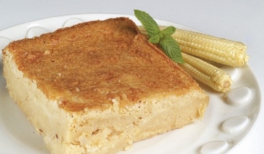 Pastel dulce de choclo