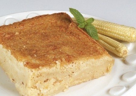 Pastel dulce de choclo