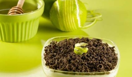 Delicia de limón y miel con granola