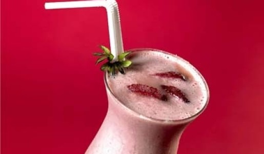 Batido de fresa