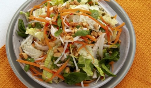 Ensalada asiática de pollo