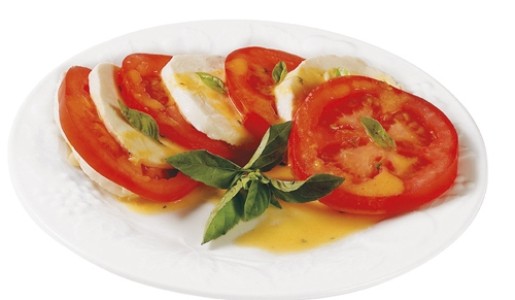 Tomates a la mozzarella