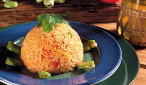 Habas guisadas con arroz