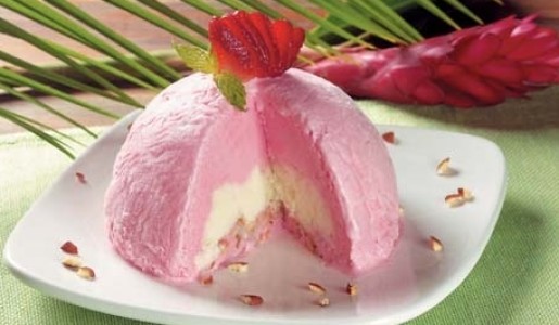 Fantasía helada de yogur