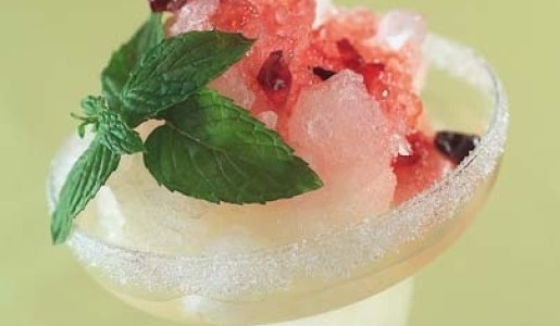 Granizado de toronja y anís