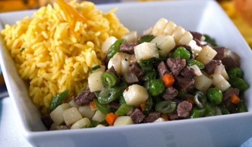 Guisito de carne y verduras