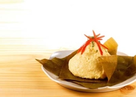 Juanes de yuca asados