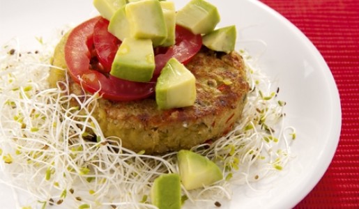 Hamburguesa de garbanzos