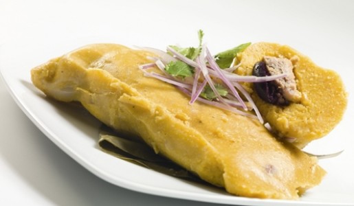 Tamales de chicharrón de cerdo