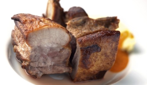 Cerdo al cilindro de Pedro Peves