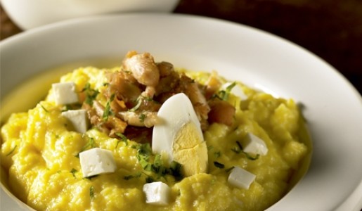 Pepián de choclo y zapallo