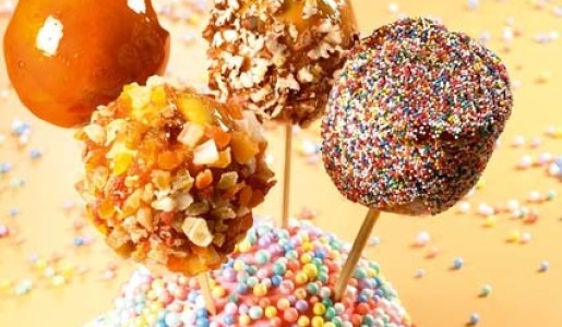 Manzanas acarameladas