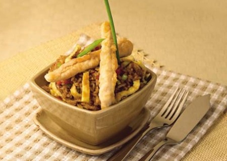 Chaufa de pescado cantón