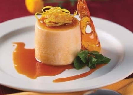 Crema acaramelada de naranja