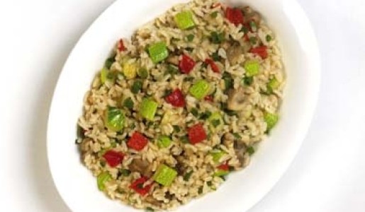 Ensalada de arroz integral